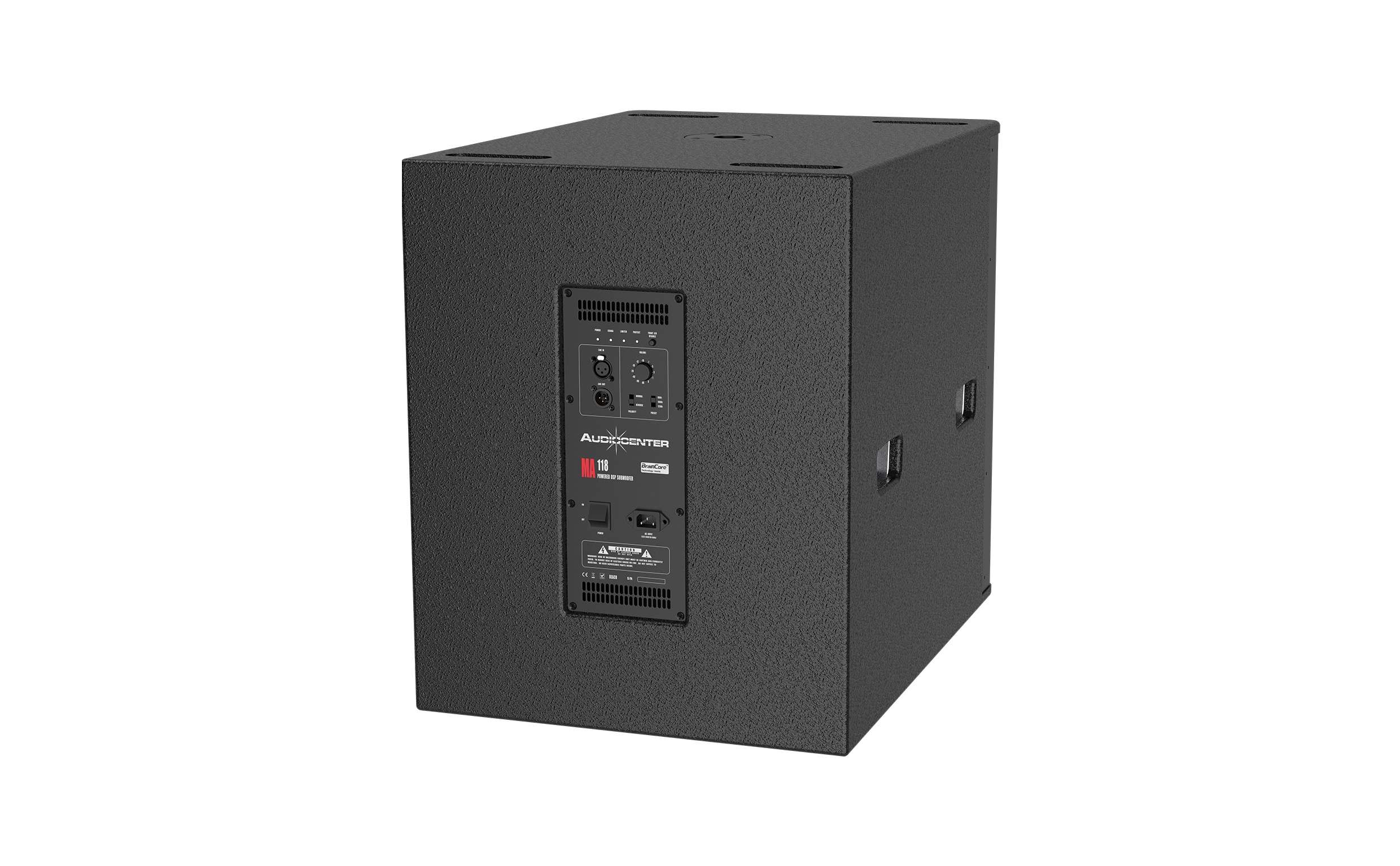 Audiocenter MA118 Bajo Activo 2000w 128dB_0002 Audiocenter MA118 Bajo Activo 2000w 128dB