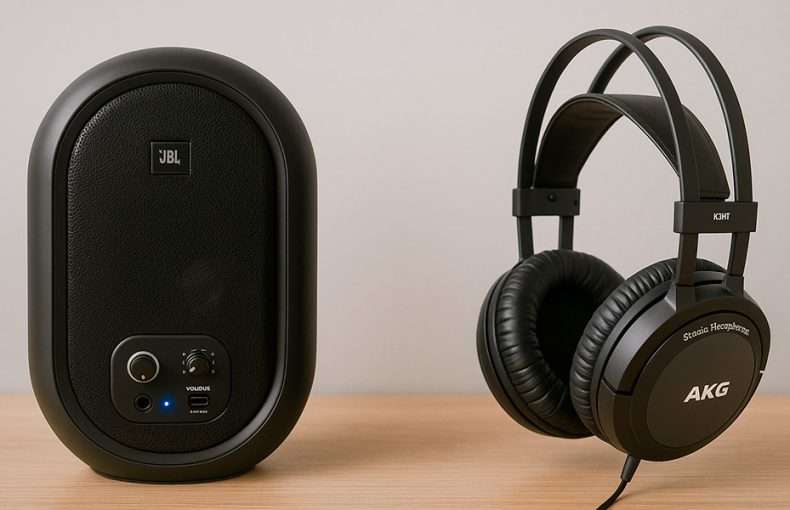 Monitores vs Audífonos para Mezcla