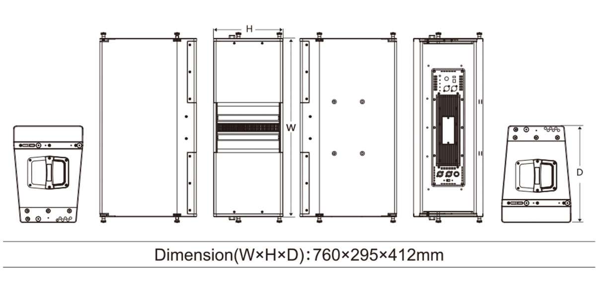 ASTRA 210A Line array activo