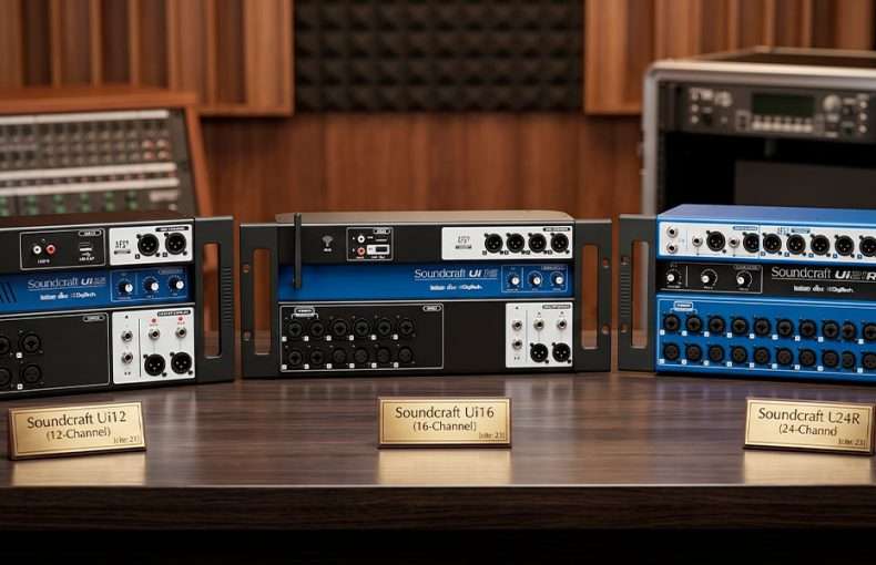 Soundcraft UI12 vs UI16 vs UI24R
