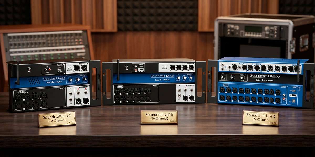 Soundcraft UI12 vs UI16 vs UI24R