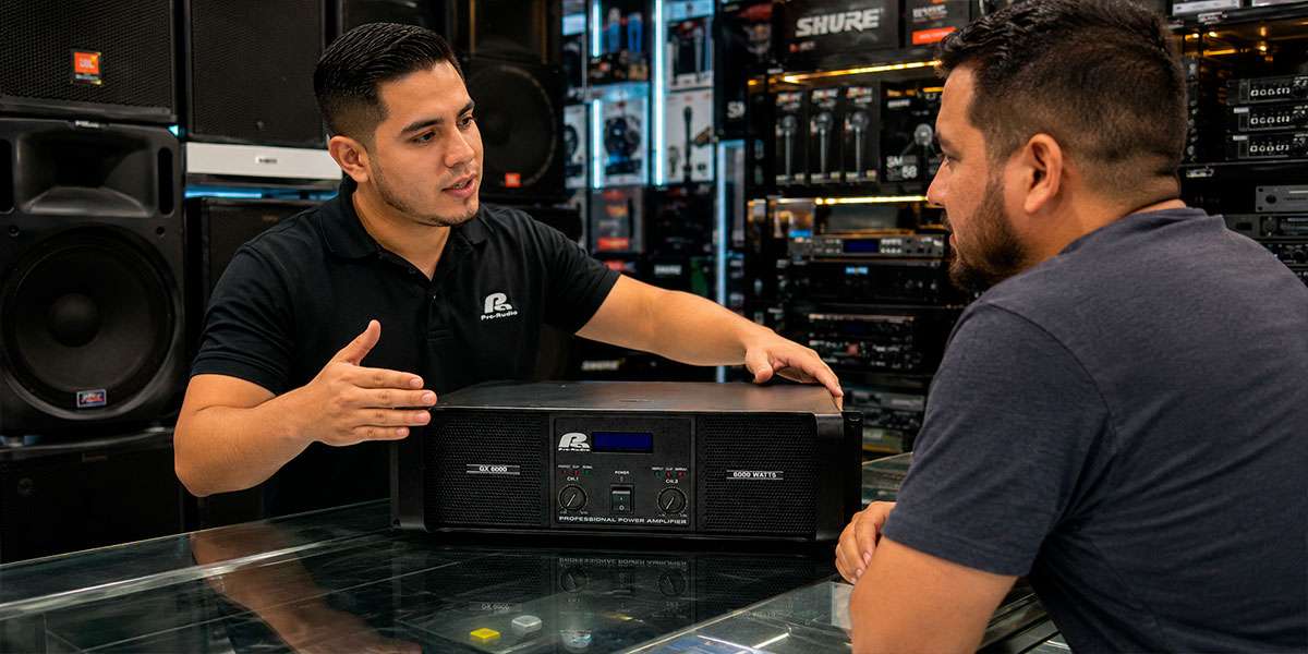 PA Pro Audio GX6000