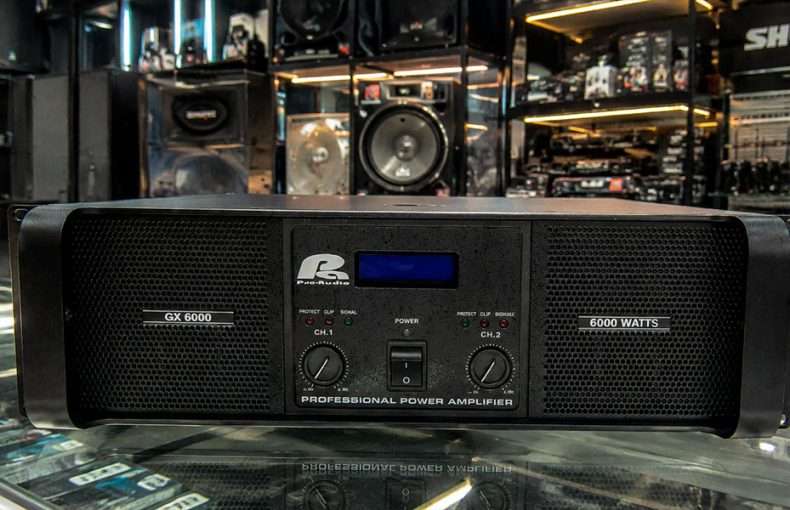 PA Pro Audio GX6000