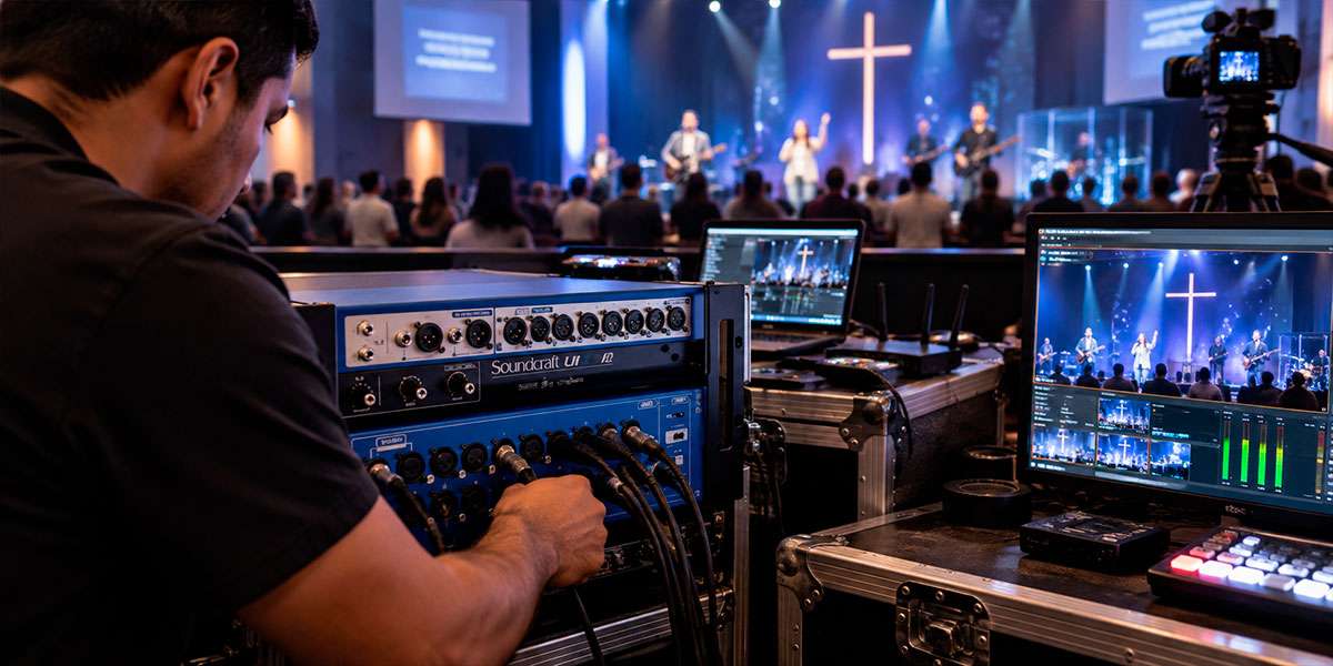 Cómo transmitir el culto en vivo